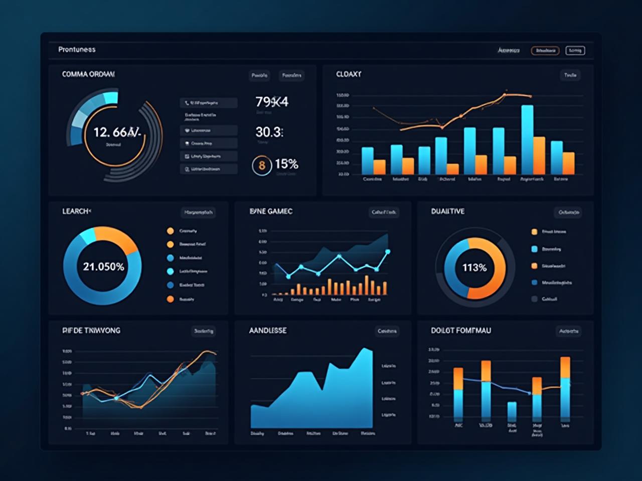 Dashboard analytique