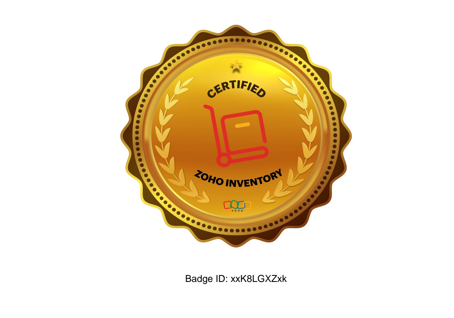 Certification Zoho Inventory